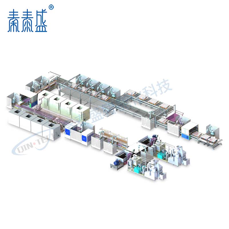 秦泰盛汽車廢舊動力電池智能化精細拆解回收生產(chǎn)線